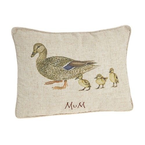 At Home In the Country Cushion - Duckling 'Mum'