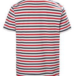 Musto Loire Stripe Short Sleeve T-Shirt - Navy/Red