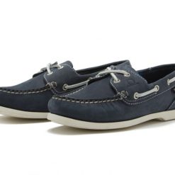 Chatham Pacific II G2 Leather Boat Shoes - Navy