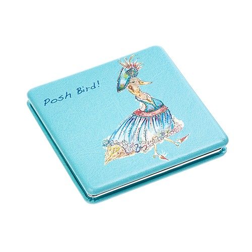 At Home In The Country Compact Mirror - Posh Bird