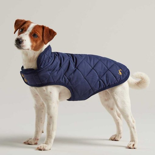 Joules Newdale Quilted Coat - Navy