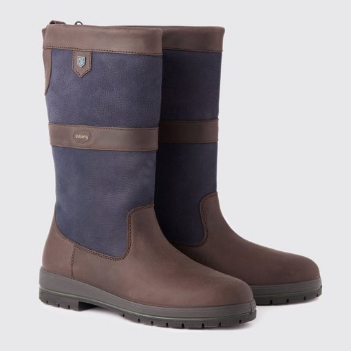 Kildare ExtraFit™ Country Boot - Navy/Brown