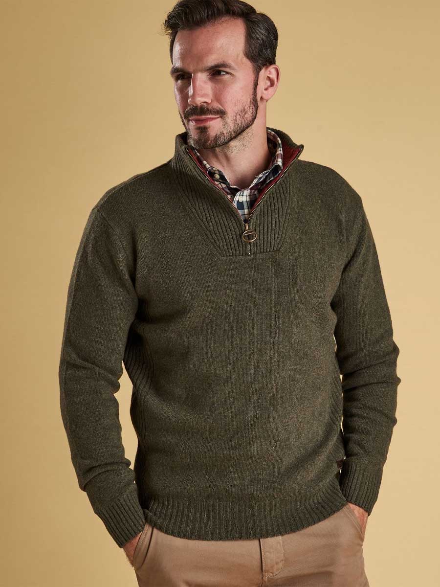 barbour jumper Silver