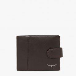 R.M Williams Wallet With Coin Pocket & Tab - Brown