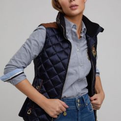 diamond gilet - navy 2