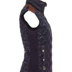 diamond gilet - navy 9