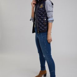 diamond gilet - navy5