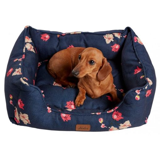 Joules Floral Box Bed - Navy