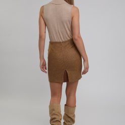 Holland Cooper Chelsea Mini Skirt - Tawny