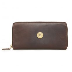 Zip-Around-Purse-Brown