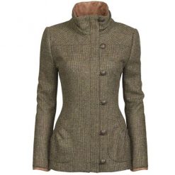 Dubarry Bracken Tweed Coat - Heath