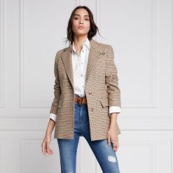 Holland Cooper Single Breasted Blazer - Charlton Tweed