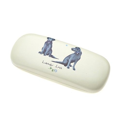 At Home In The Country Glasses Case - Labrador Love