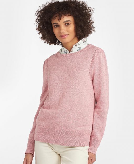 Barbour Bowland Sweater - Dusty Rose
