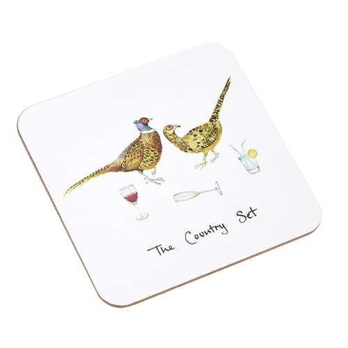 At Home In The Country Coaster - The Country Set