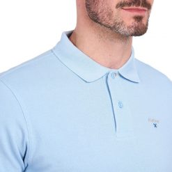 Barbour Sports Polo Shirt - Sky Blue