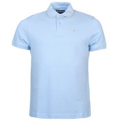 Barbour Sports Polo Shirt - Sky Blue