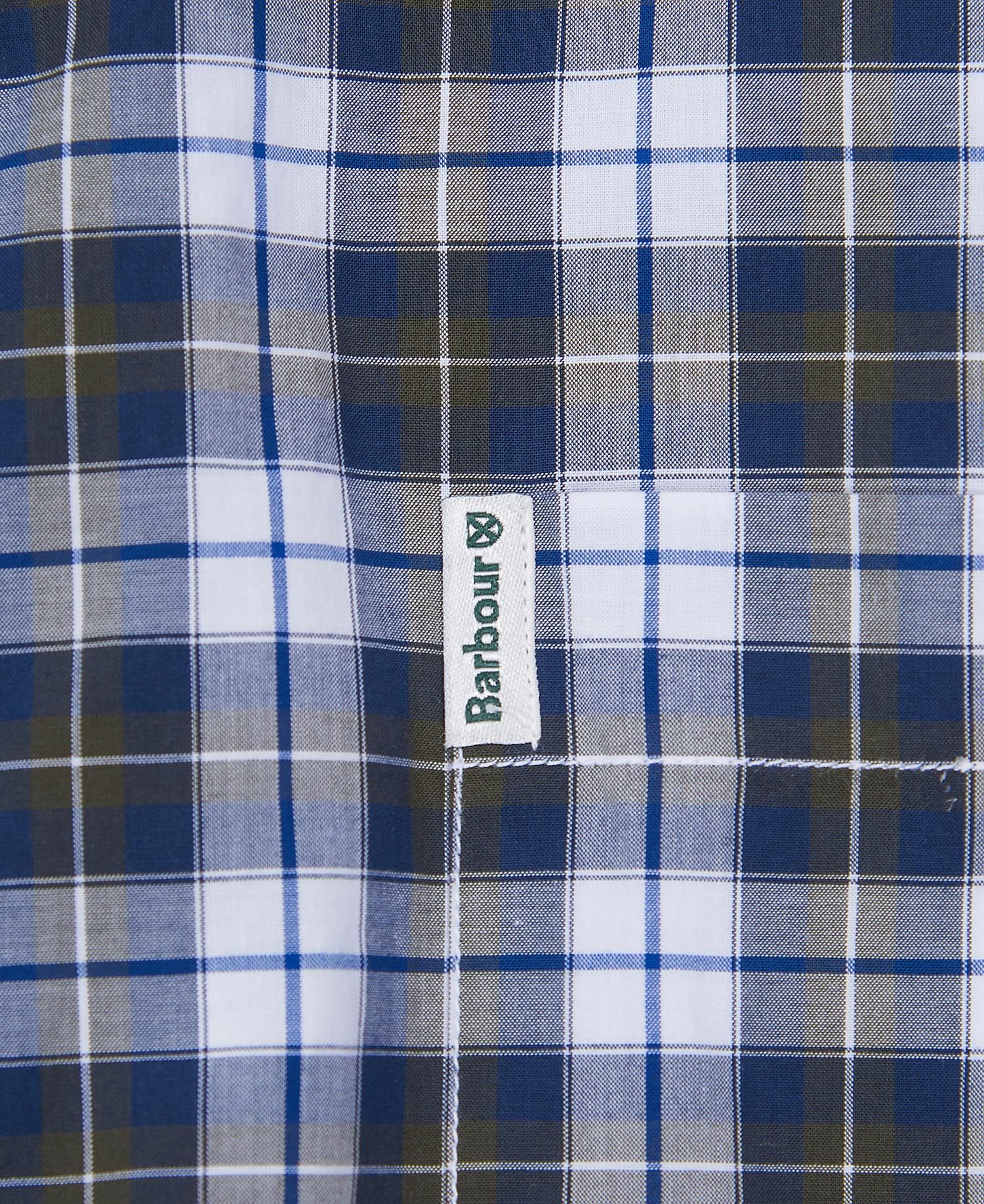Barbour Highland Check 28 Regular Fit Shirt - Olive - Ruffords Country ...