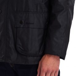 Barbour Ashby Wax Jacket - Black