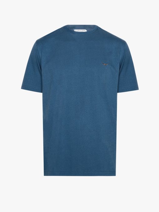 R.M Williams Parson T-Shirt - Smoke Blue