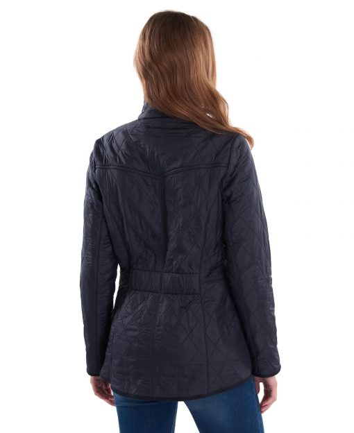 Barbour ladies cavalry sale polarquilt jacket navy