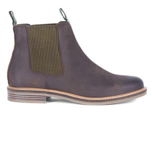Barbour Farsley Chelsea Boots - Choco