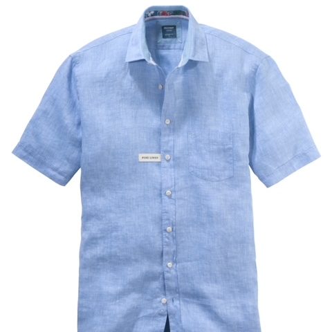 Olymp Casual Modern Fit Shirt - Blue - Ruffords Country Store