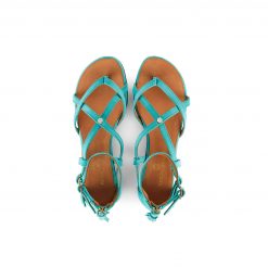 Fairfax & Favor The Brancaster Sandal - Turquoise