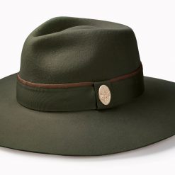 Hicks & Brown The Oxley Fedora - Olive