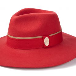 Hicks & Brown The Oxley Fedora - Berry
