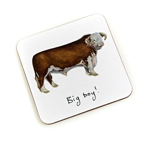 At Home In The Country Coaster - Big Boy Bull
