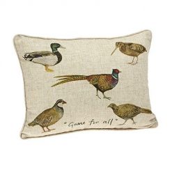 At Home In The Country Cushion - Game For All