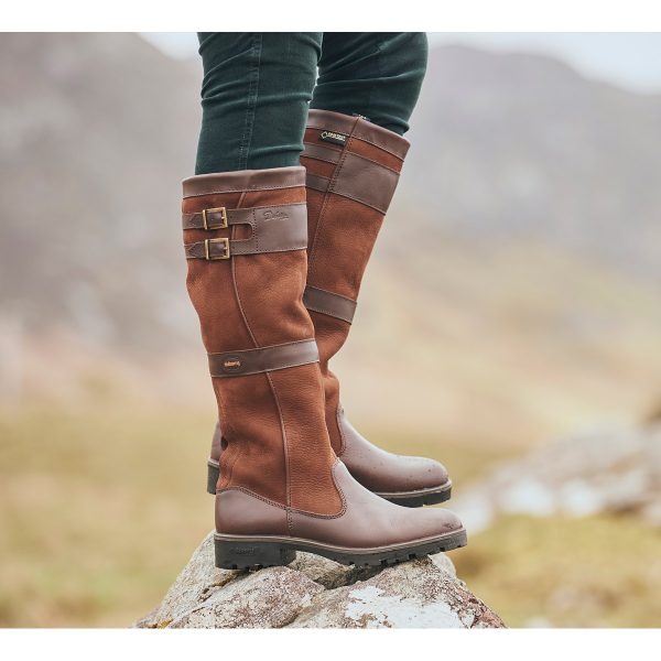 Dubarry Longford Country Boot - Walnut - Ruffords Country Store