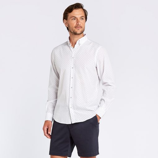 Dubarry Sandymount Print Shirt - White Multi