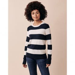 Sandford Jumper - Navy / White