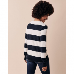 Sandford Jumper - Navy / White