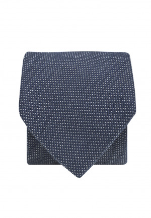 Micro Dot Tie - Navy