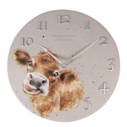'Moooo' Cow Wall Clock