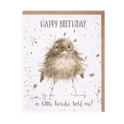 'Little Wren' Birthday Card