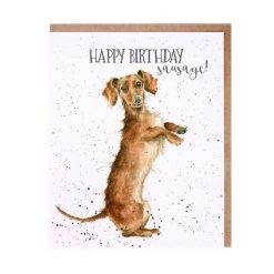 'Sausage' Birthday Card