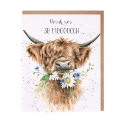 'So Moooch!' Thank You Card