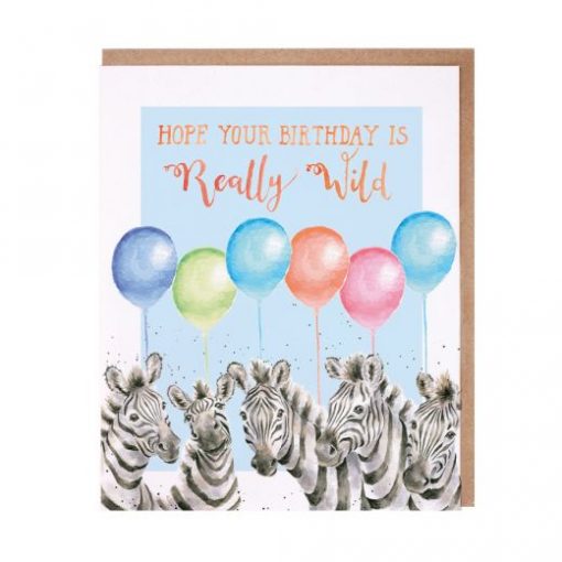 'Really Wild' Birthday Card