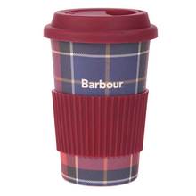 Barbour Tartan Travel Mug - Red / Navy