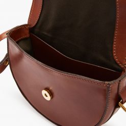 Small Saddle Bag - Brown