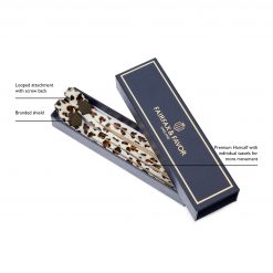 Haircalf Boot Tassels - Snow Leopard