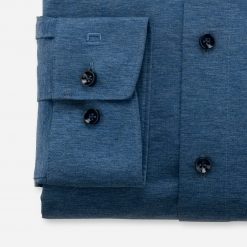 24/ Seven Luxor Modern Fit Business Shirt - Smoke Blue