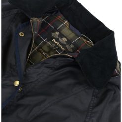 Bower Wax Jacket - Navy