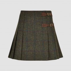 Blossom Tweed Skirt - Hemlock