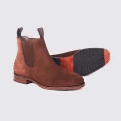 Kerry Leather Soled Country Boot - Cigar