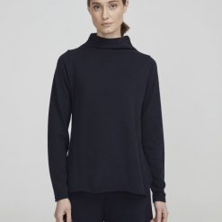 Alexandra Knitted Sweater - Dark Navy